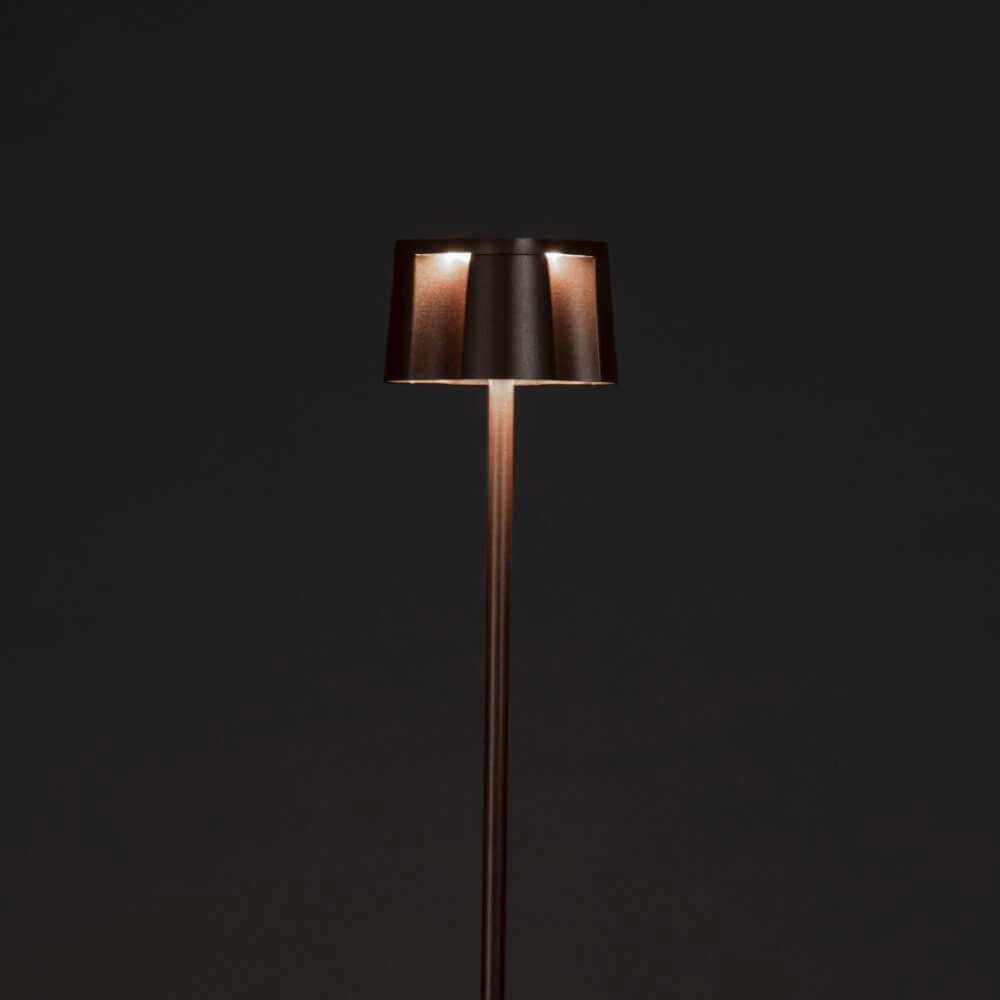 Roestbruine vloerlamp Nice voor buiten KonstSmide 7318307831979