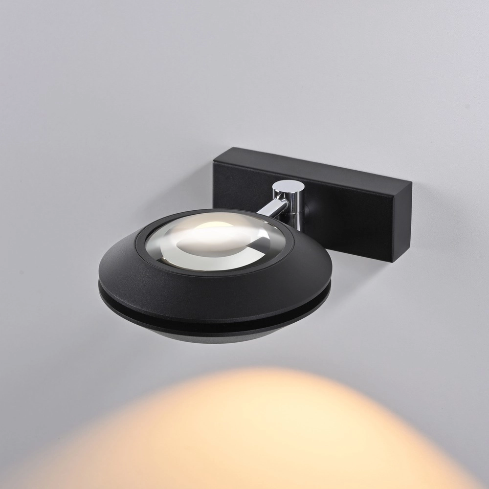 2L led wandlamp Pure Oculis black pearl Paul Neuhaus 4012248397008
