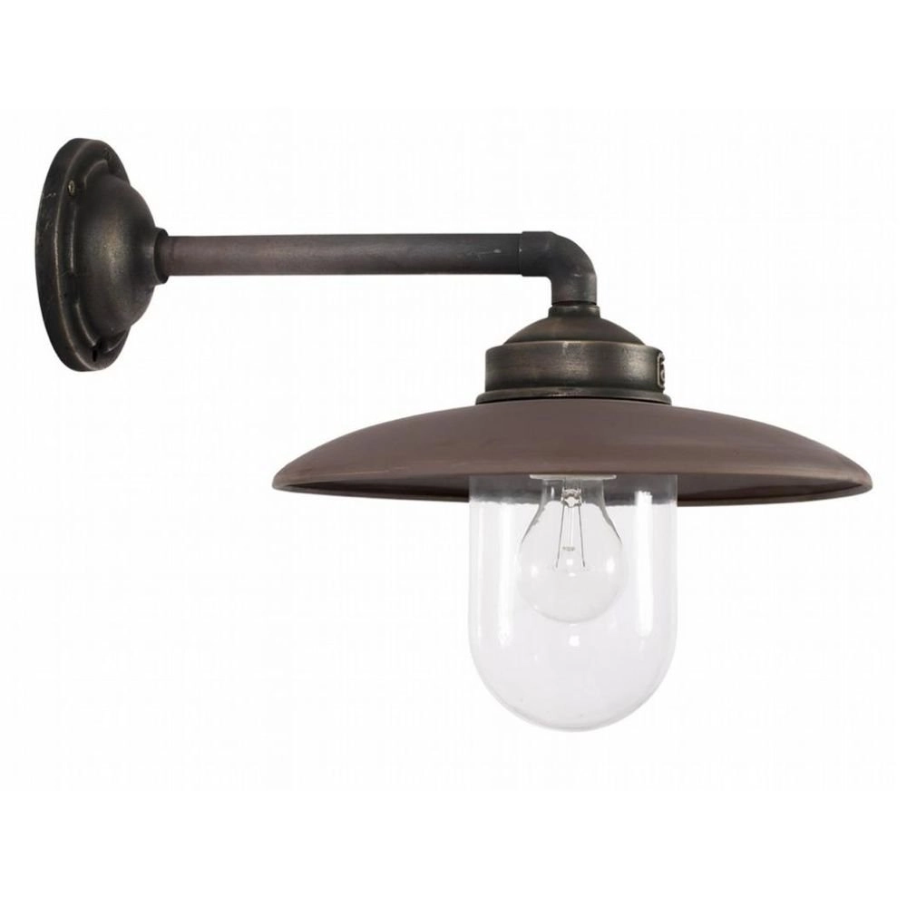 Landelijke buitenlamp Palazzo koper