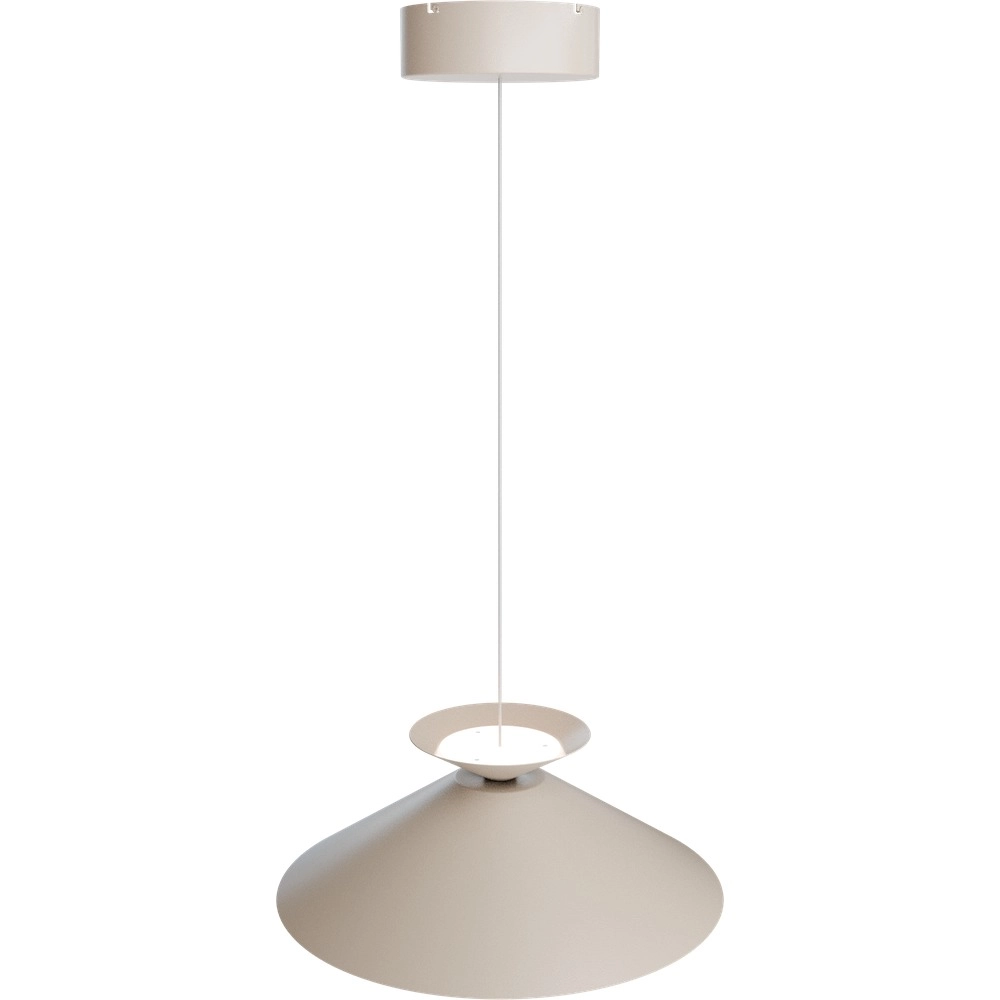Hanglamp Ceppo beige terra Ø 45cm met uplight Masterlight 8718121389868