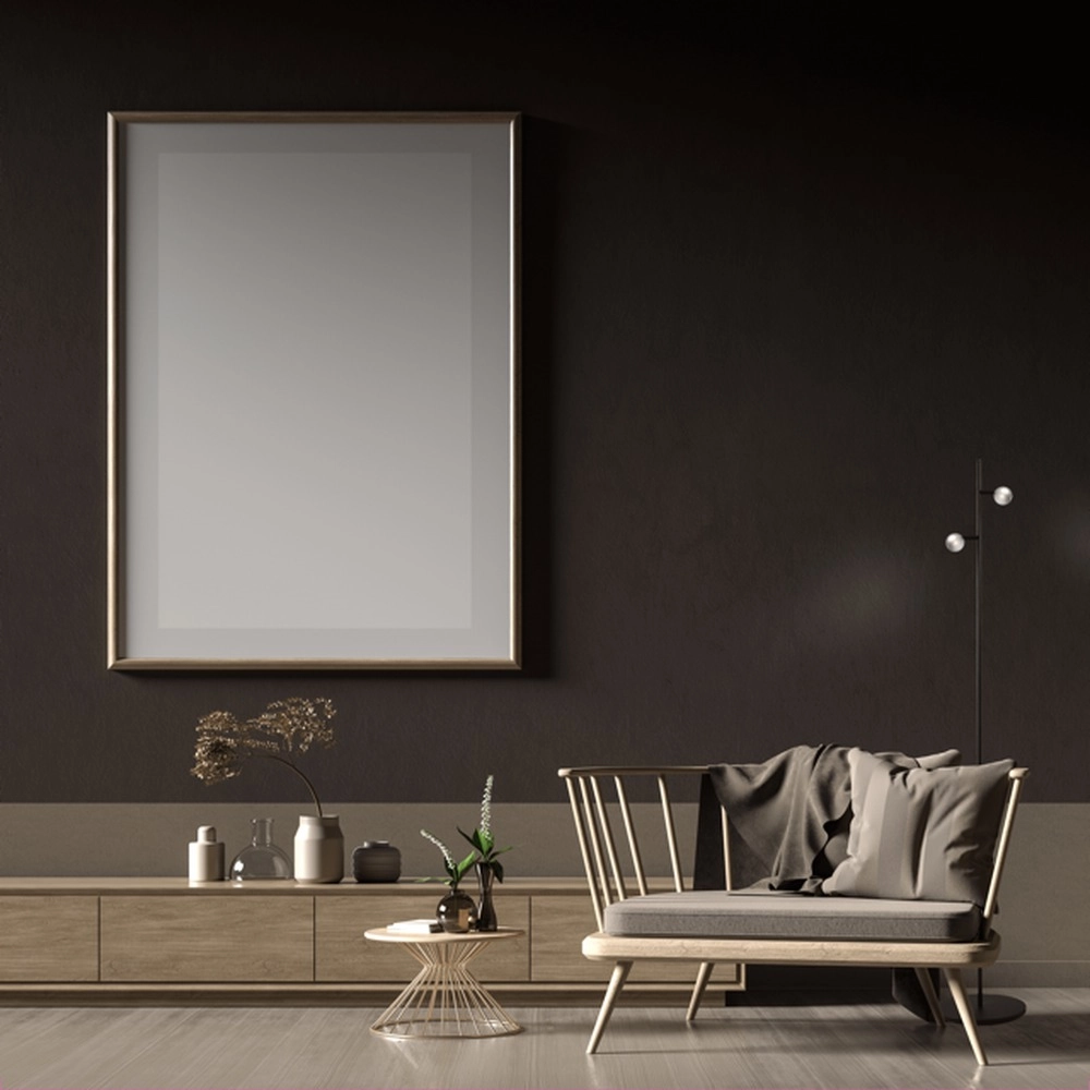 2-lichts vloerlamp Talana zwart met nikkel Masterlight 8718121352237
