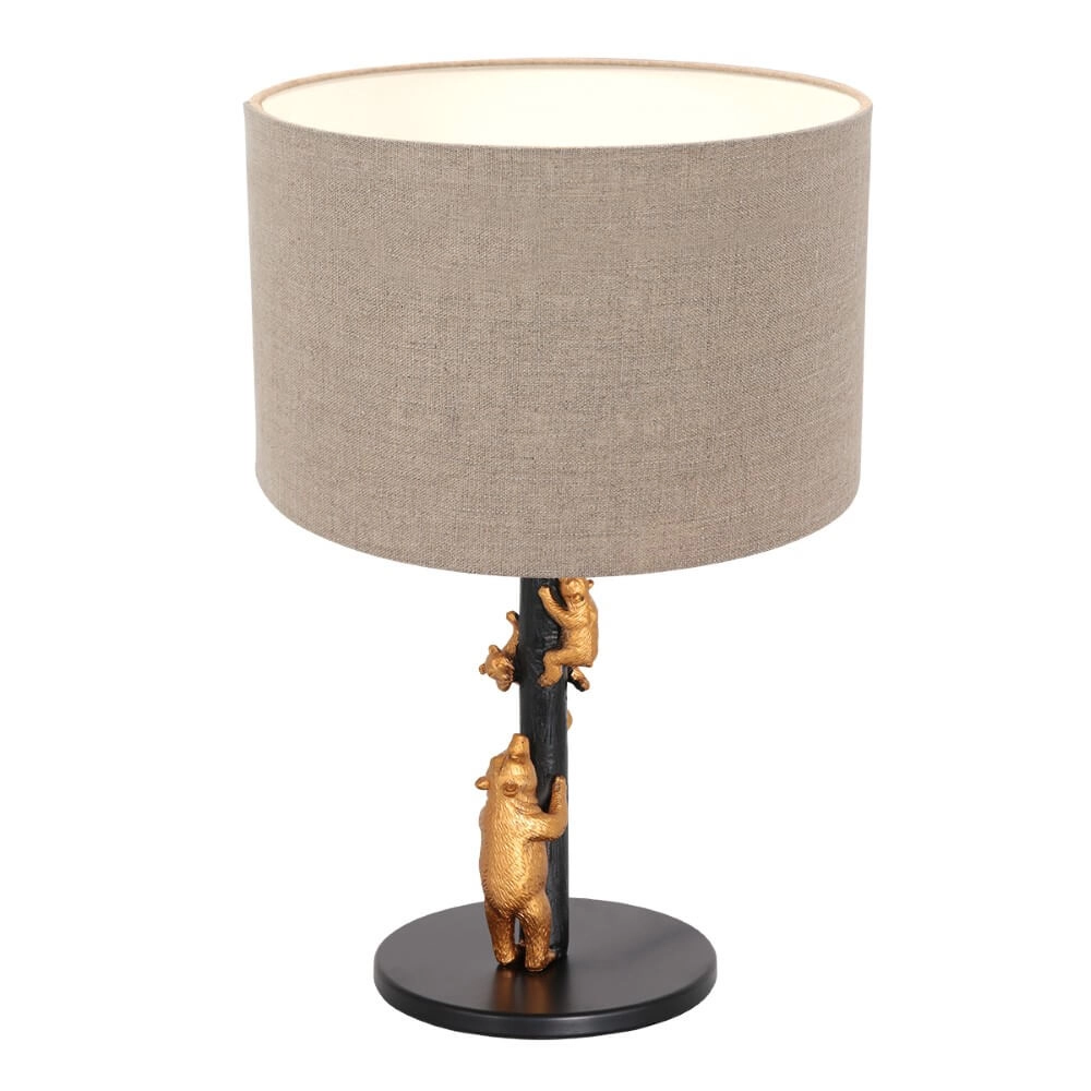 Design schemerlamp Animaux met taupe kap Steinhauer 8712746151879