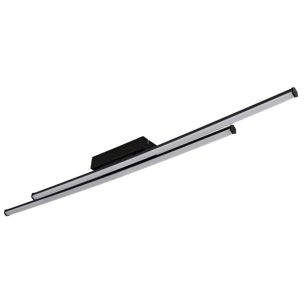 Moderne plafondlamp Kirina 110cm zwart Globo 9007371518234