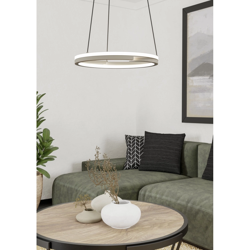 Hanglamp Mezzomonte zand bruin Eglo 9008606360215