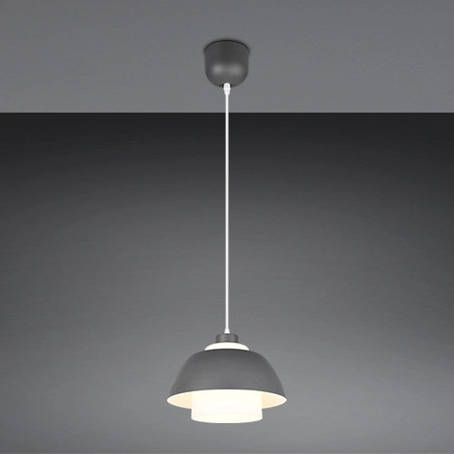 Design hanglamp Tilos antraciet Ø 30cm