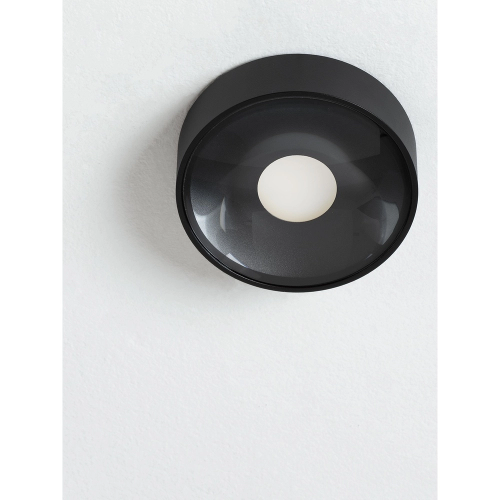 Strakke plafondlamp Grix zwart Lyora 5212017496362
