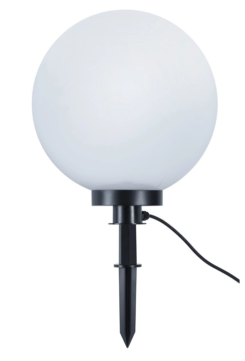Tuin lamp Bolo Spike 40cm opaal