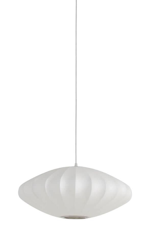 Japandi hanglamp Fay Ø 50cm wit Light & Living 8717807069018