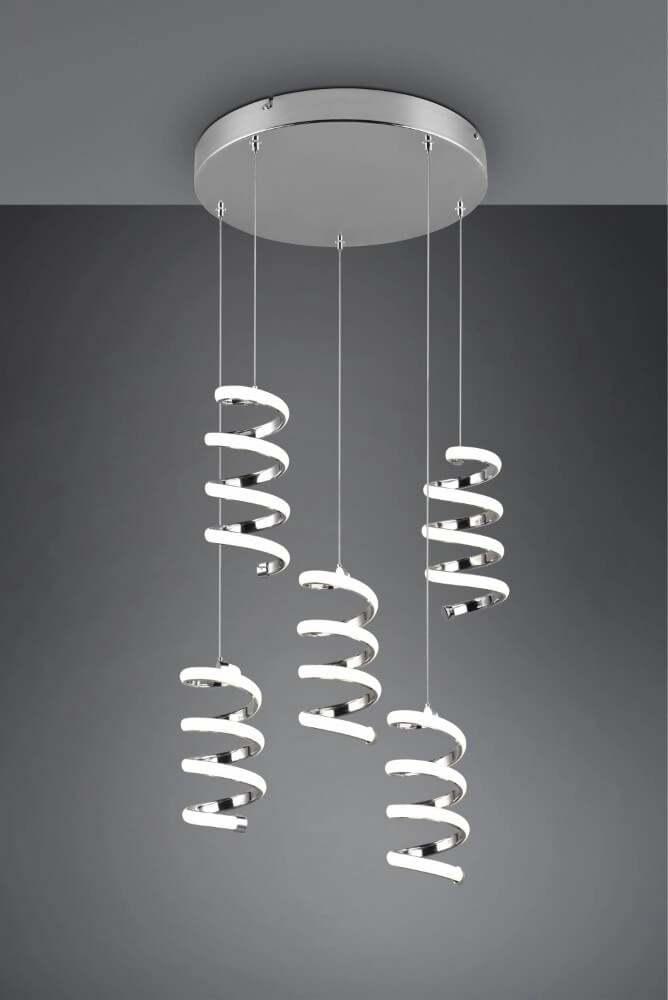 Hanglamp Laola 5-lichts Trio 4017807574029