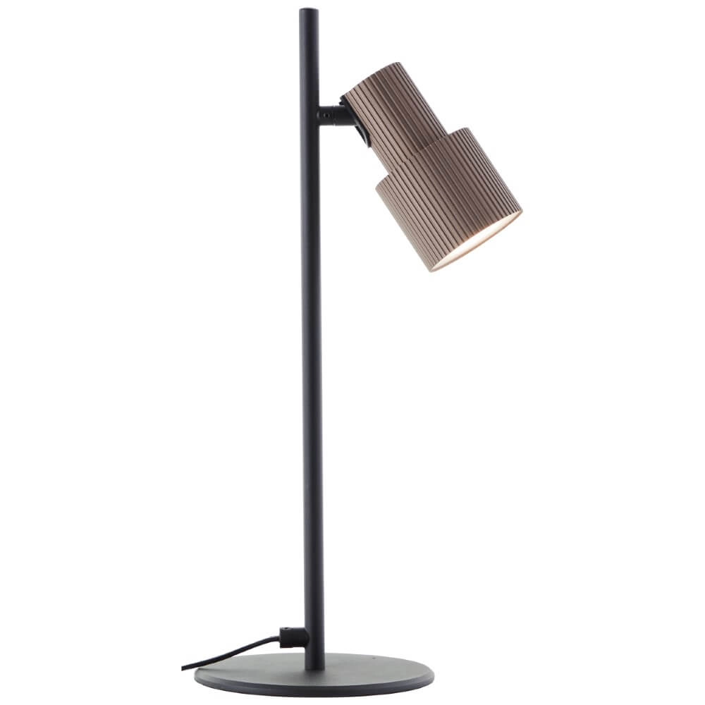 Design tafellamp Cadiz zwart met brons