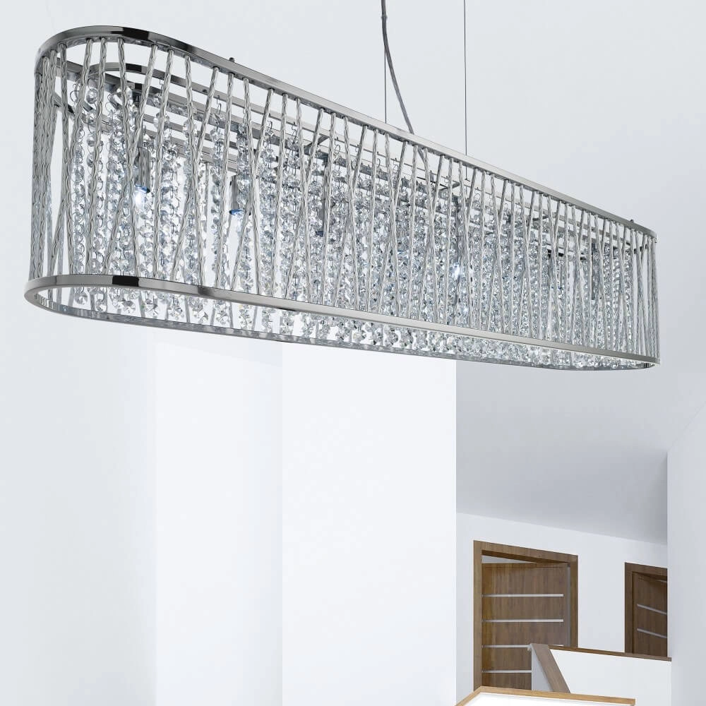 Eettafel hanglamp Elise Searchlight 5053423056944