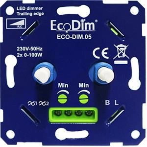 Led dimmer 2 tot 100W ecodim fase afsnijding