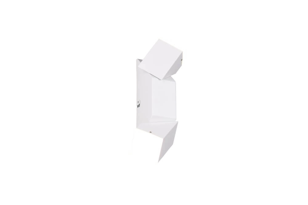 Witte muurspot Raglan met led Trio 4017807614718