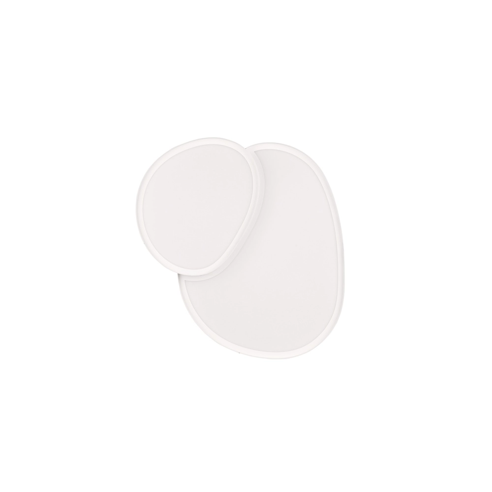 Organische plafonniere Rise 43,5cm wit Trio 4017807600575