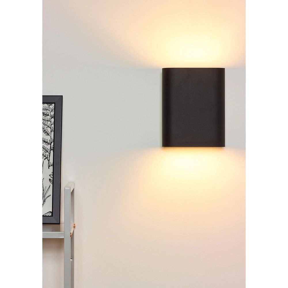 Design wandspot Ovalis zwart Lucide 5411212126894