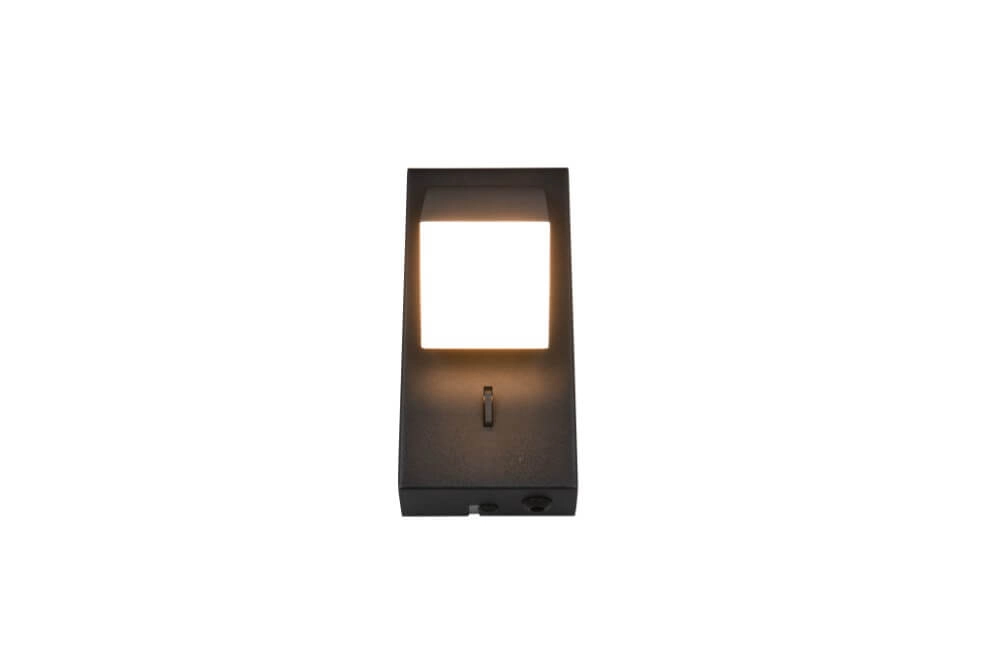 Wandspot zwart Raglan met schakelaar Trio 4017807614749