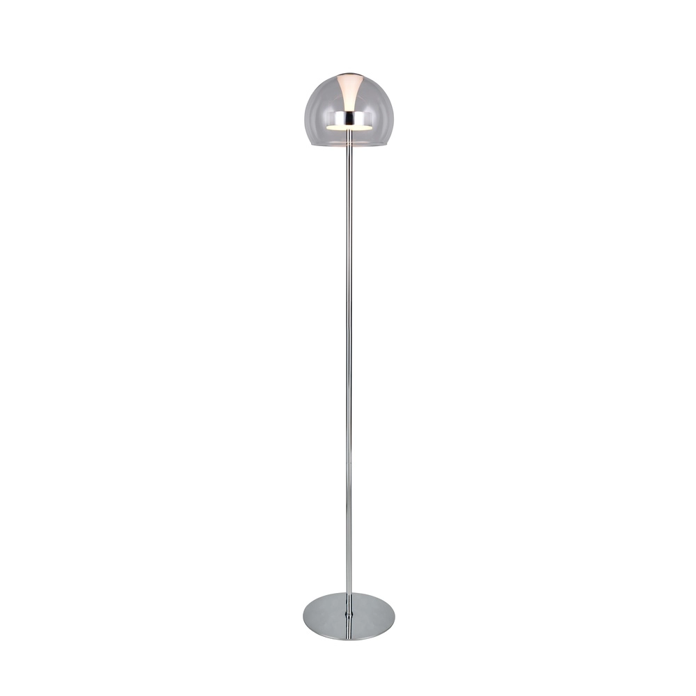 Vloerlamp Flynt chroom Trio 4017807671025