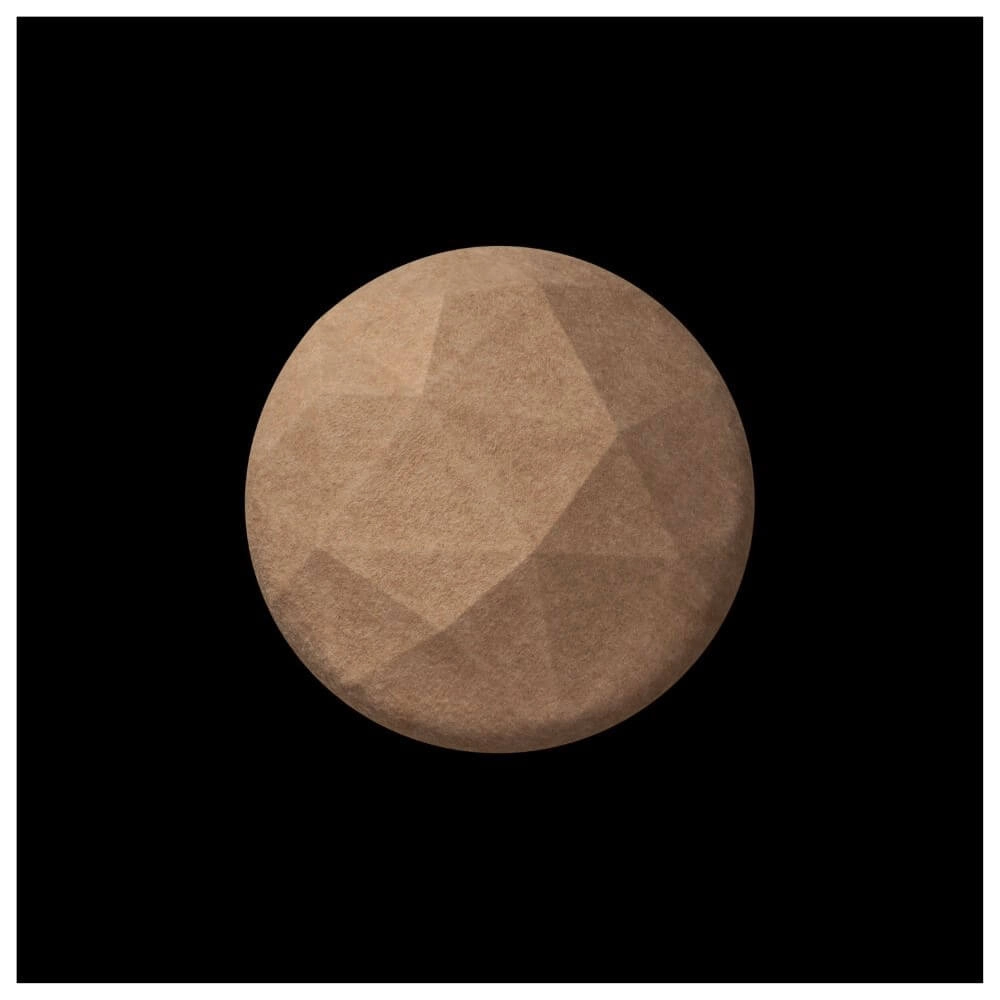 Vilt kap Mana Ø 40cm - beige SLV 4024163248105