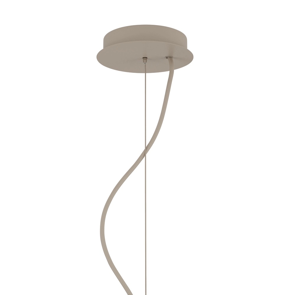 Moderne kroonluchter Orto zand bruin Ø 103cm Lyora 5903139125260