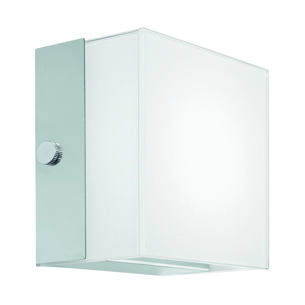 Strakke wandlamp Alea 2 chroom