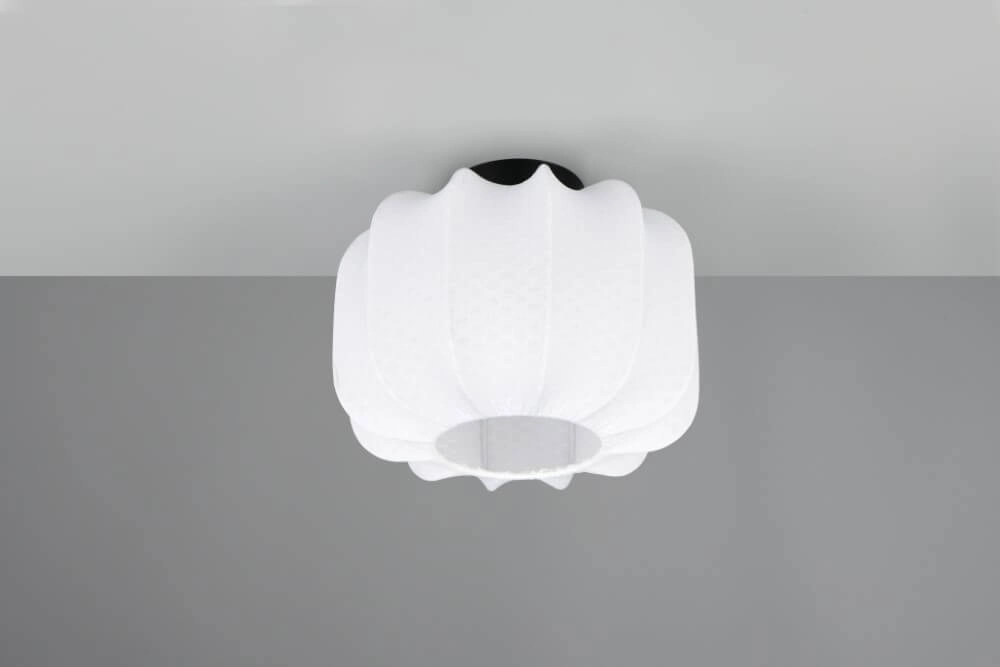 Witte design plafondlamp Madleine Ø 25cm Trio 4017807638240