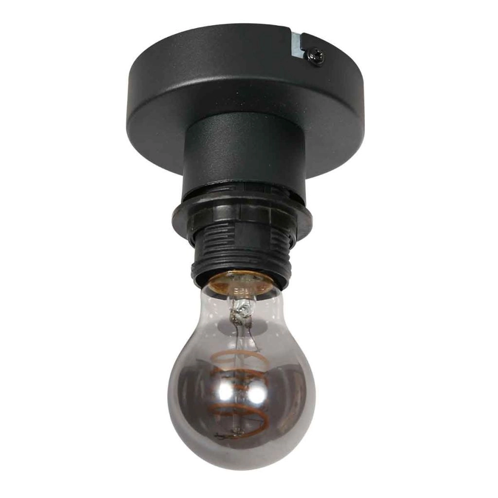 Plafondlamp Silva met bamboe kap Ø31cm Steinhauer 8712746182965