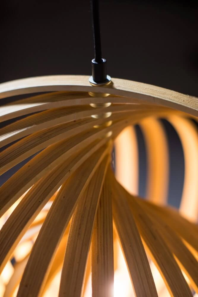 Houten hanglamp Woody Ø 59cm ETH 8720195305330