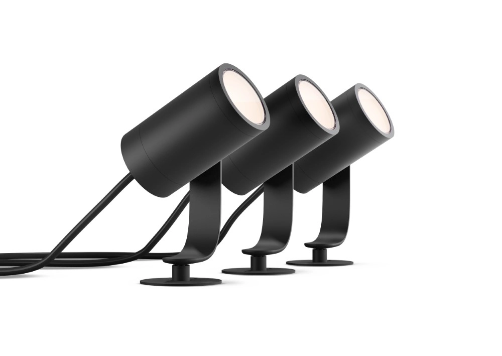 Tuinspot set Hue Lily 24volt - met 3 spots Philips 8718696167960