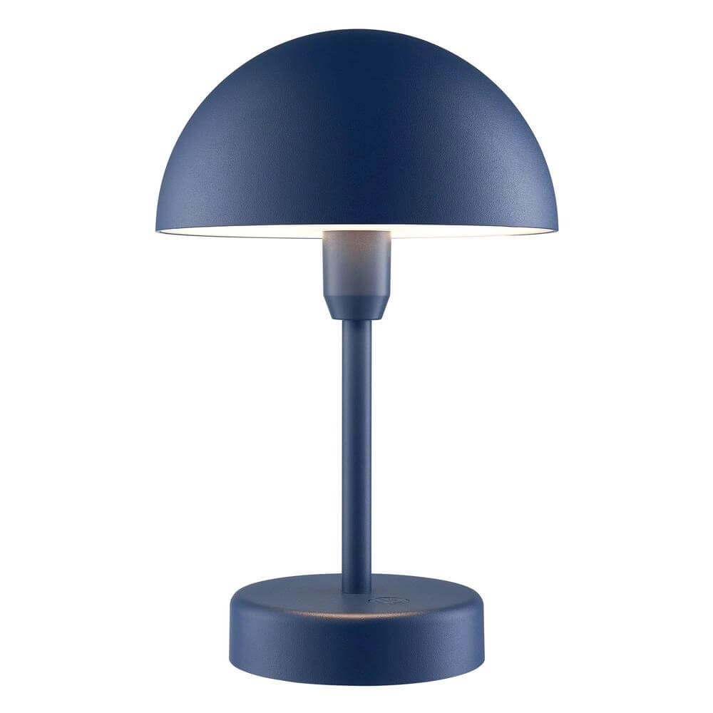 Oplaadbare tafellamp Ellen blauw