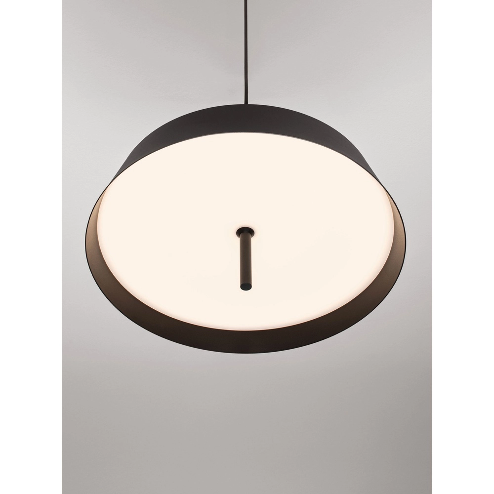 Strakke hanglamp Velio zwart design