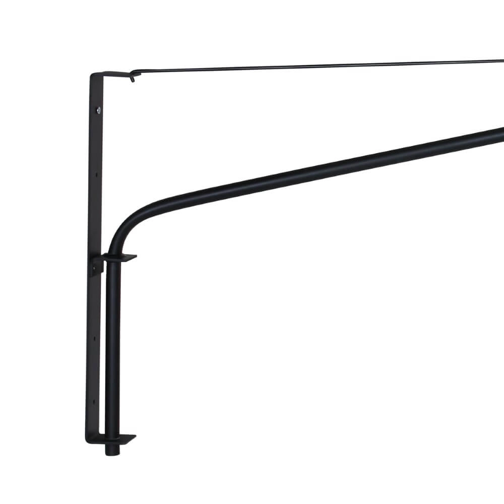 Zwarte muurlamp Elegant Classy met goud velvet Steinhauer 8712746146059