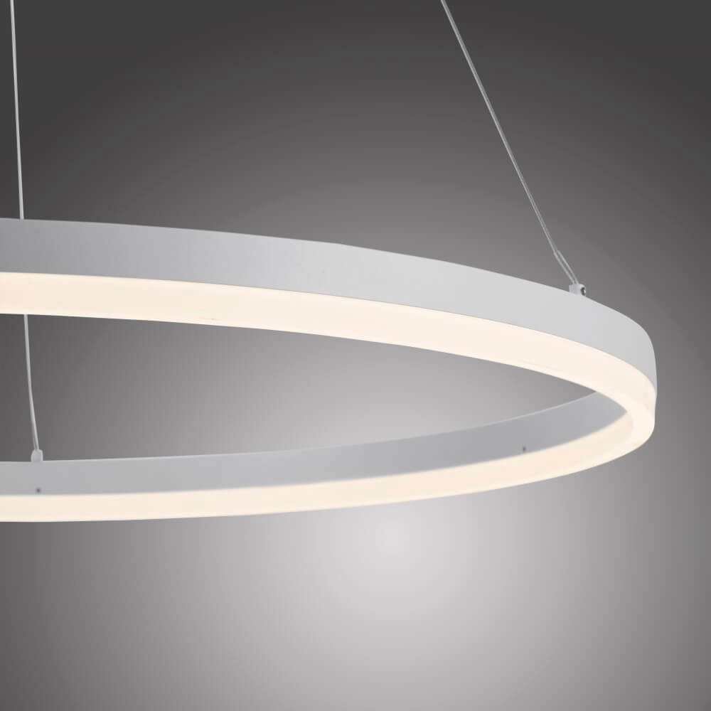 Moderne hanglamp Titus Ø 80cm wit Paul Neuhaus 4012248365373