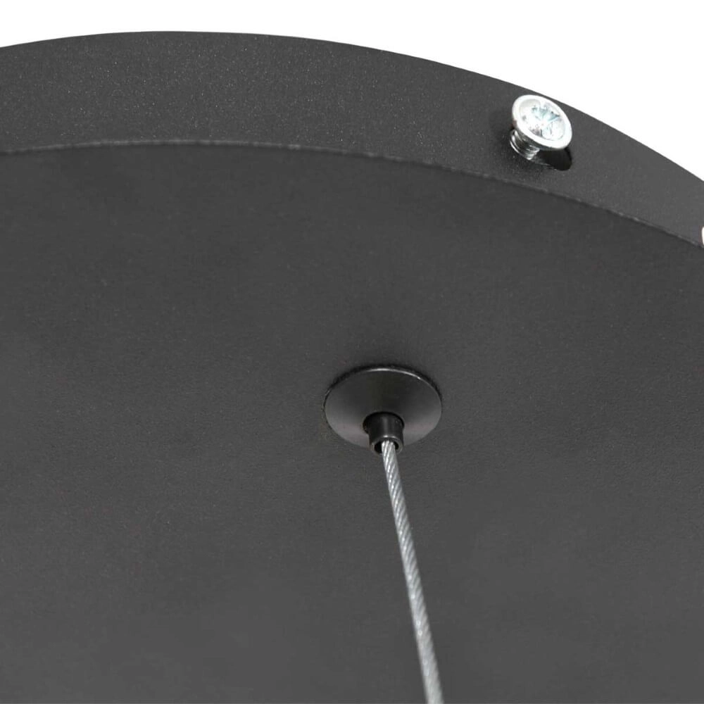 Led hanglamp Ringlux zwart Steinhauer 8712746166811