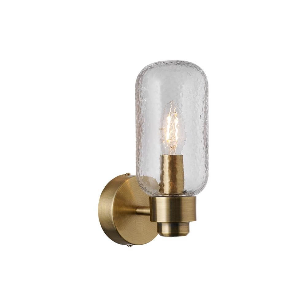 Klassieke wandlamp Tutan messing