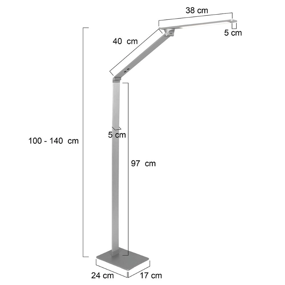 Strakke leeslamp Serenade LED Steinhauer 8712746132663
