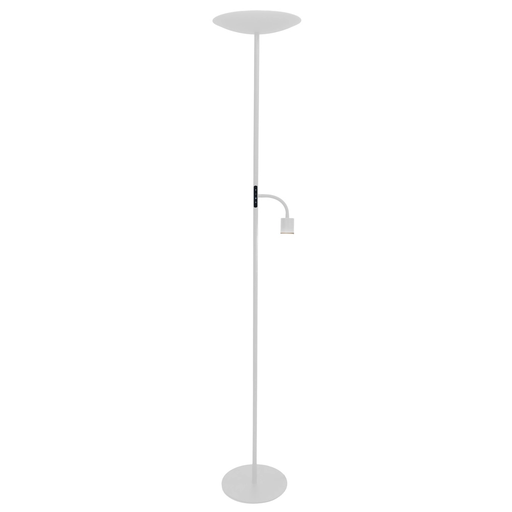 Vloerlamp Conivarino wit