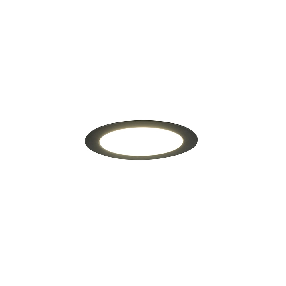 Inbouwspot Ural zwart Ø 22,1cm Trio 4017807711479