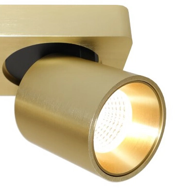Led opbouwspot Laguna 2-lichts goud Artdelight 8719831735341
