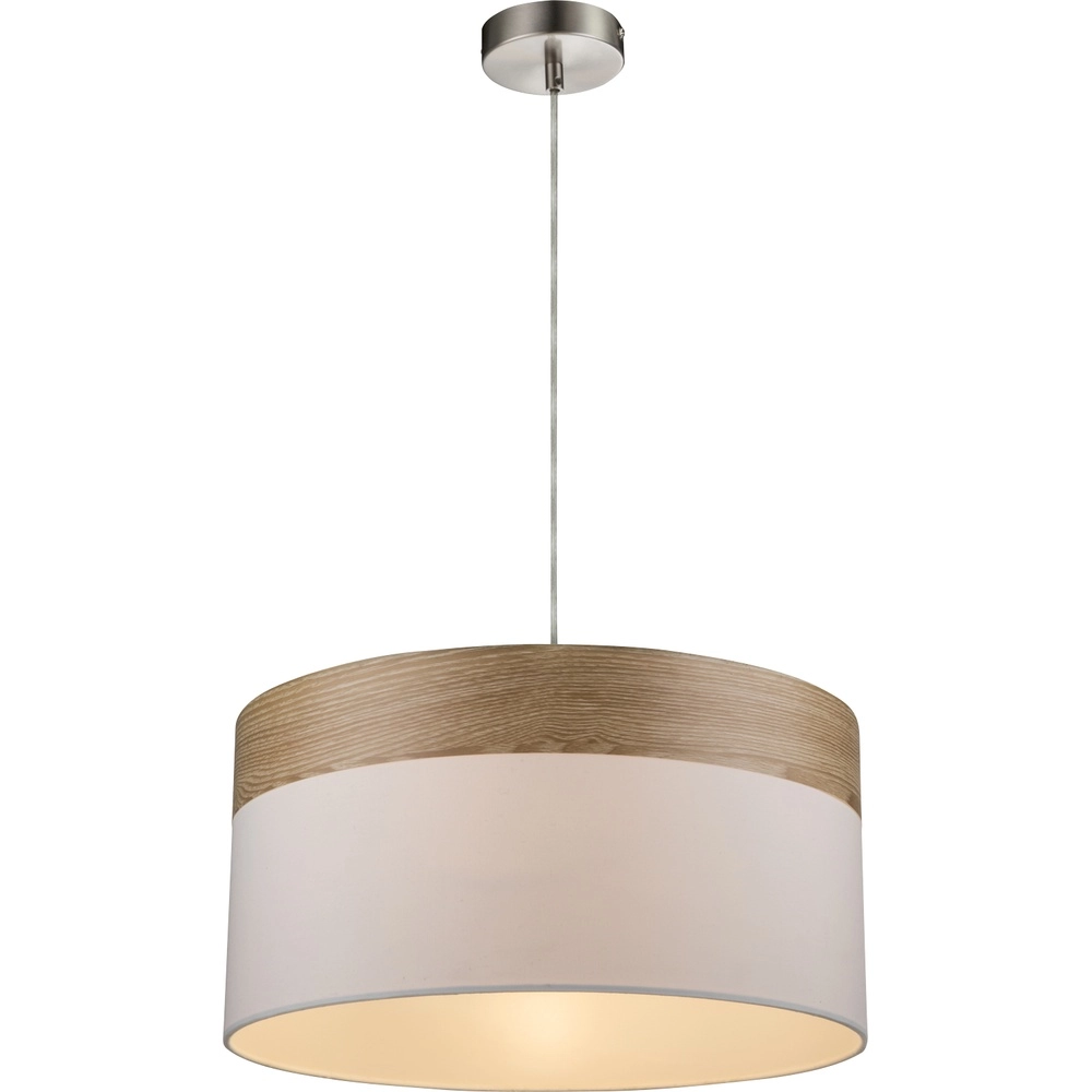 Hanglamp Chipsy met houtlook Ø 40cm