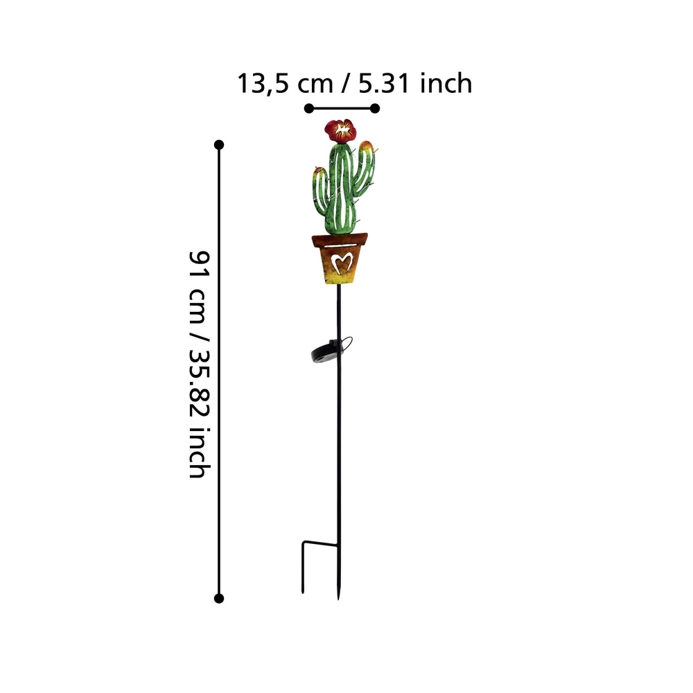 Tuinlampje Z_Solar cactus Eglo 9002759487140