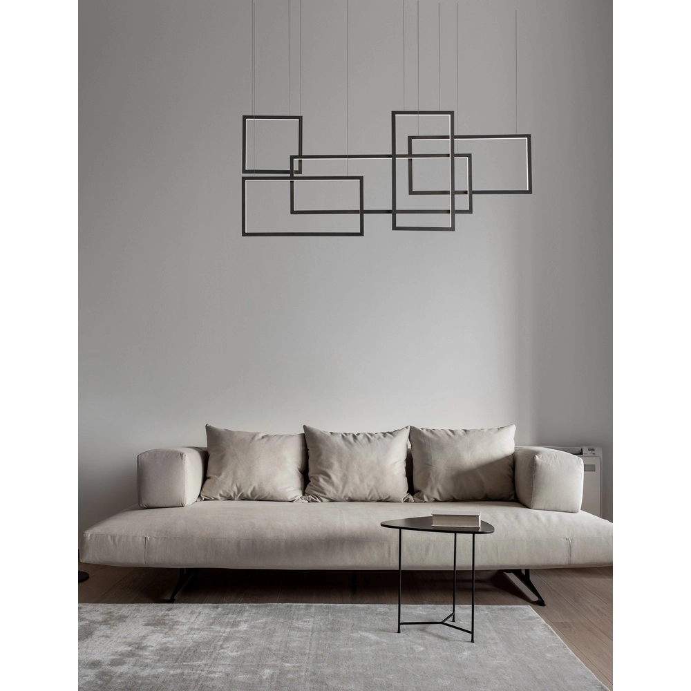 Hanglamp Cornice zwart design