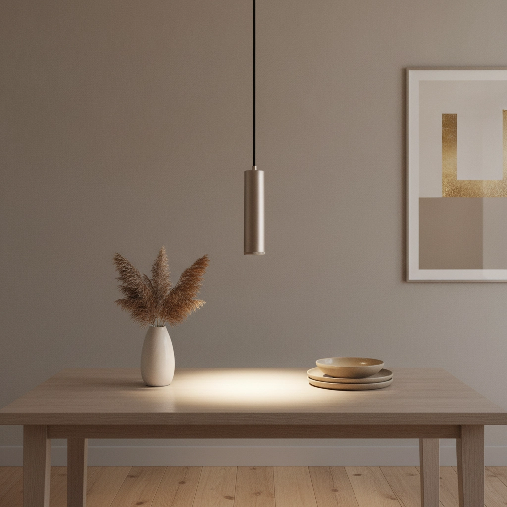 Design hanglamp Milano champagne 25cm