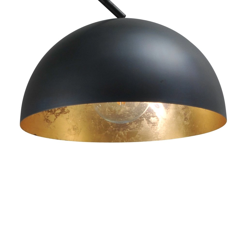 Staanlamp Industria 186 gunmetal met goud Masterlight 8718121153223