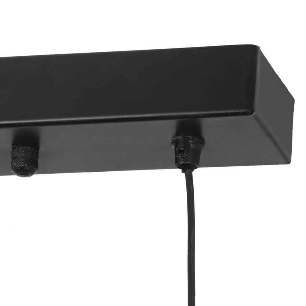 Eetkamer hanglamp Smilla met touwkappen Trio 4017807617689