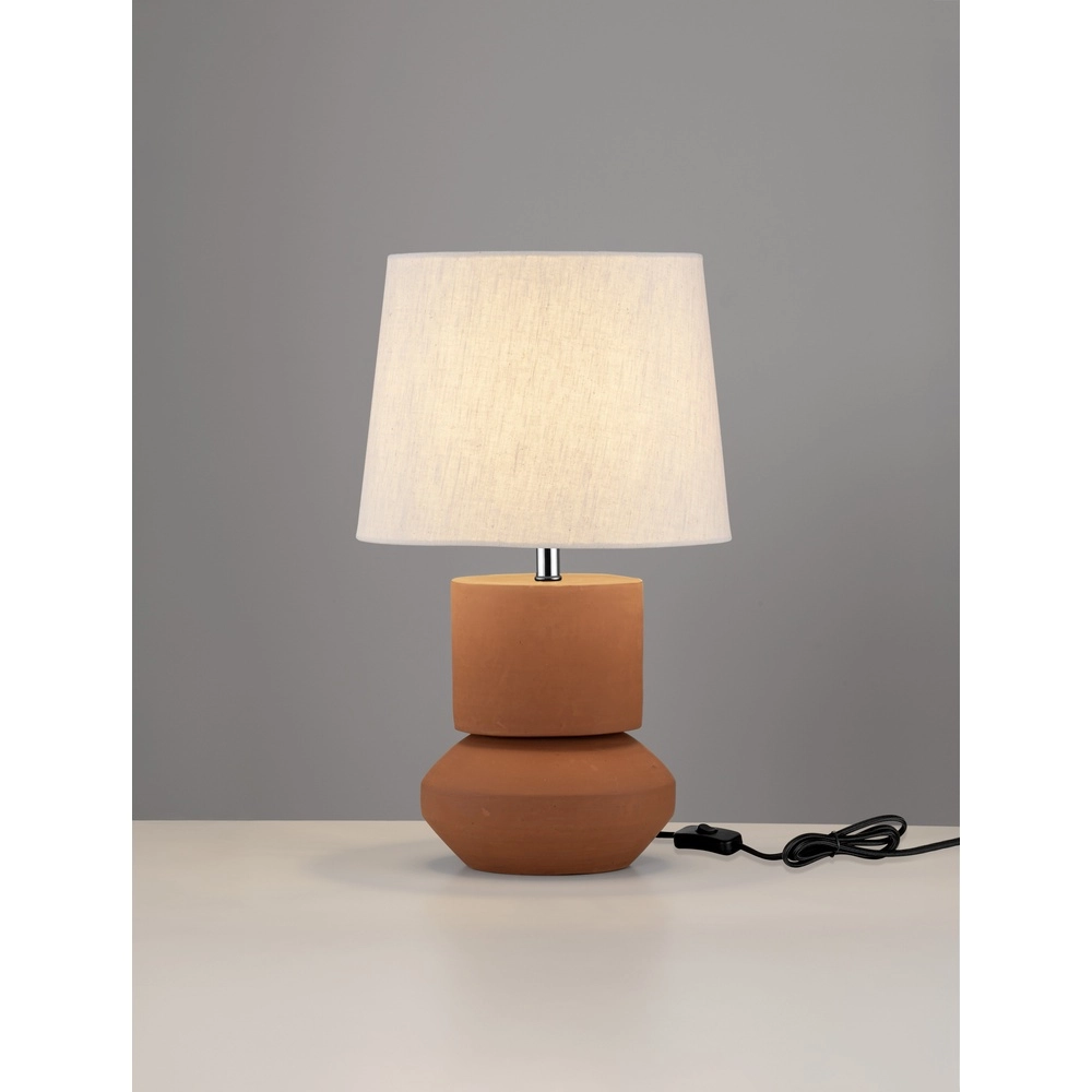 Tafellamp Izumi terracotta