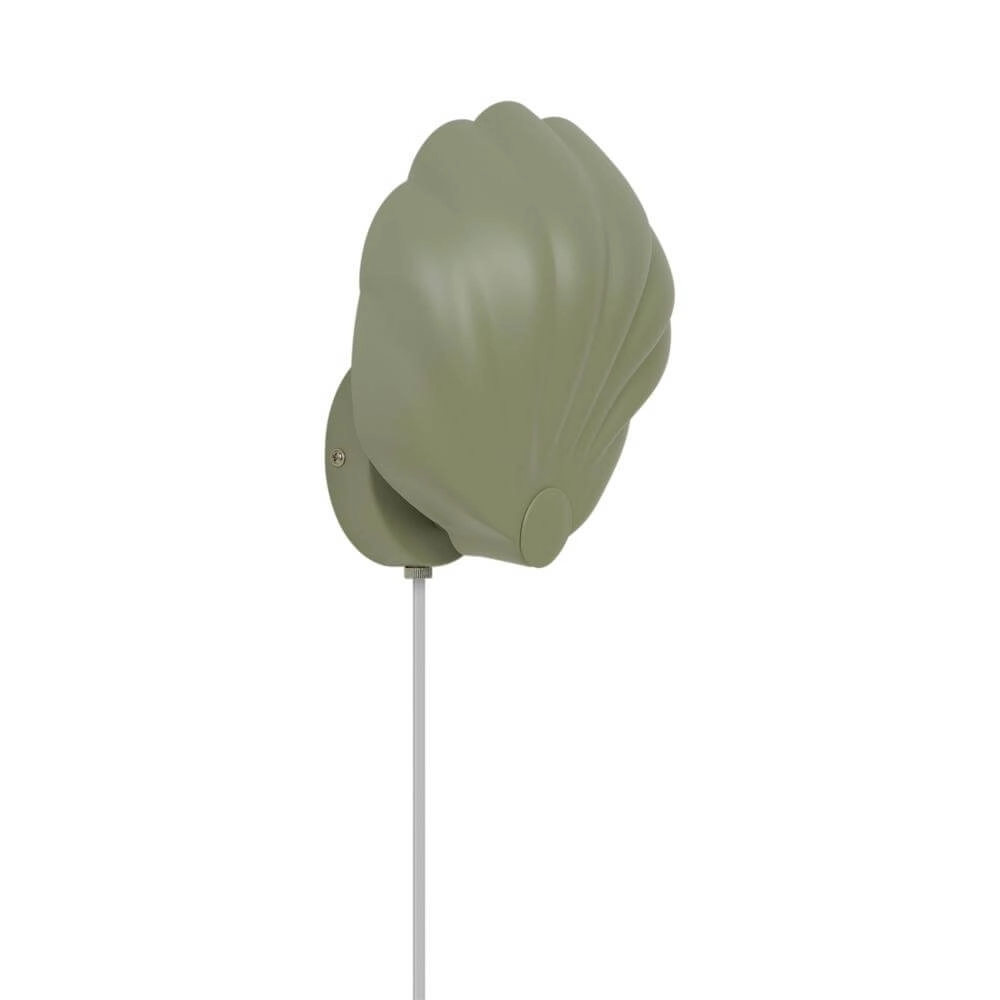 Wandlamp Konchi schelp groen Nordlux 5704924015977
