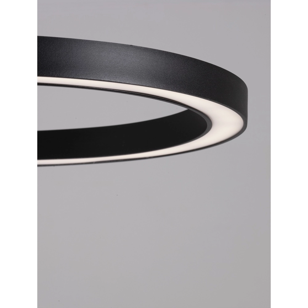 Ovale hanglamp Cuppe zwart Lyora 5212017438492