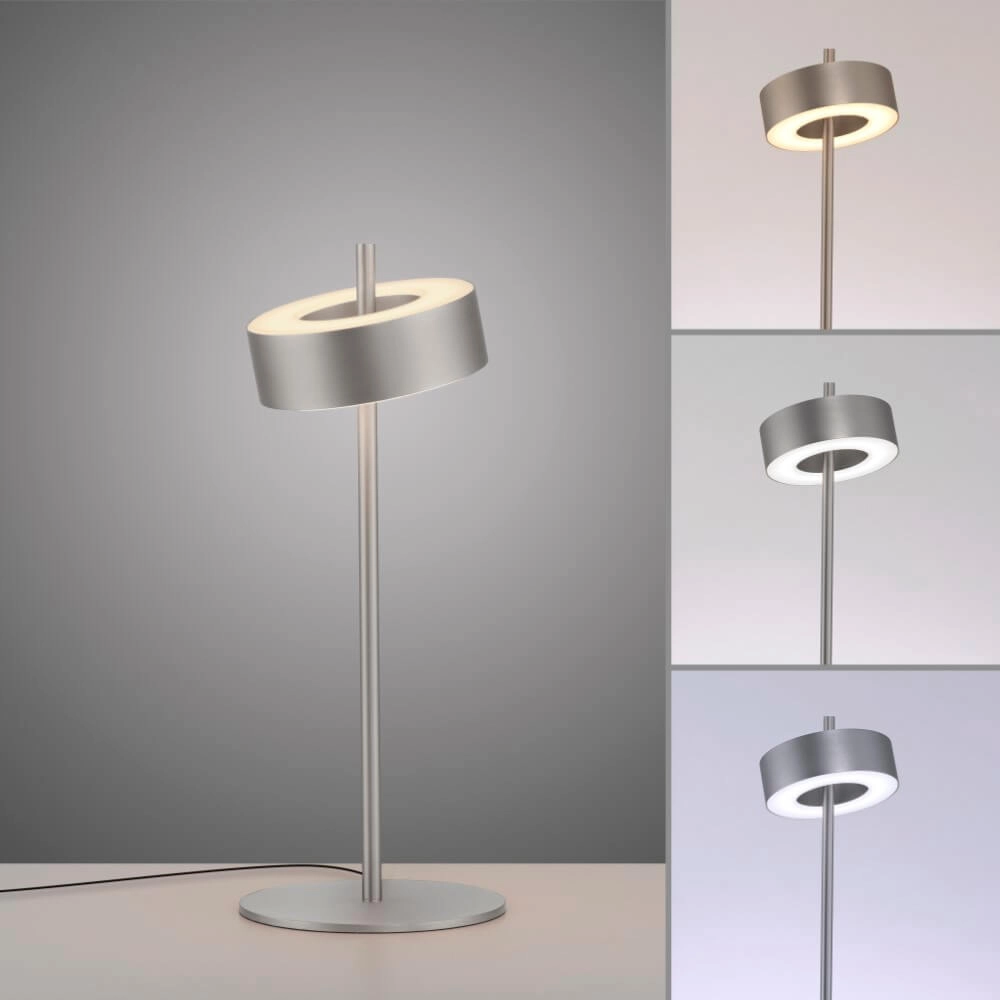 Aluminium tafellamp Q-Rotate design Paul Neuhaus 4012248383223