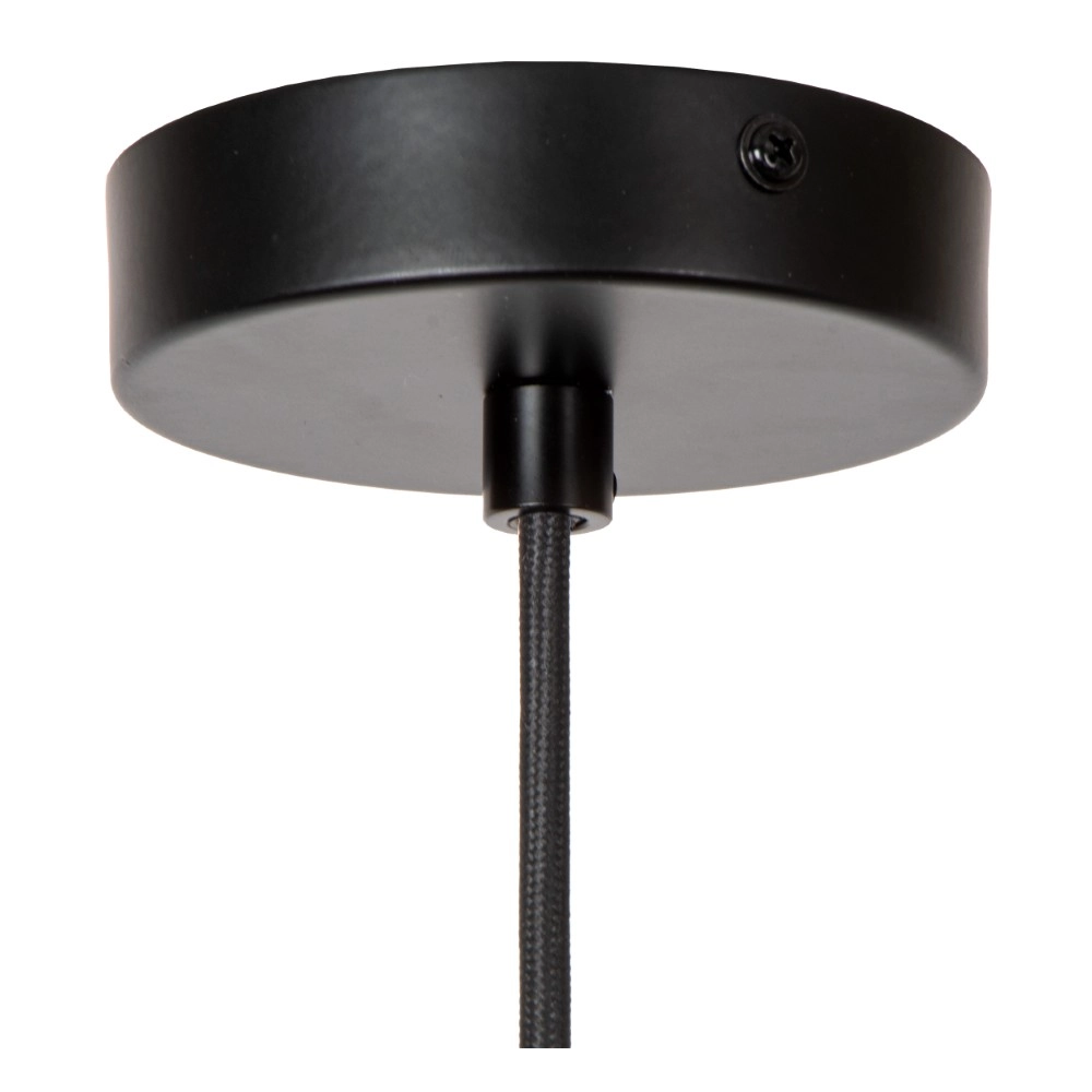 Hanglamp Joanet Ø 16cm goud met smoke glas Lucide 5411212452641