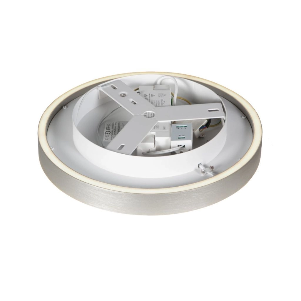 Design plafondlamp Ringlux geborsteld metaal Ø 30cm Steinhauer 8712746180916
